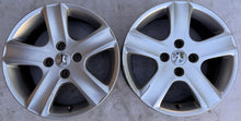 Load image into Gallery viewer, 1x Alufelge 16 Zoll 6.5" 4x108 31ET Glanz Silber Peugeot Rim Wheel FEL3375321335nf