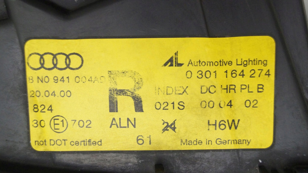 Frontscheinwerfer Audi Tt 8N0941004 Xenon Rechts Scheinwerfer Headlight SCH1371946437yf