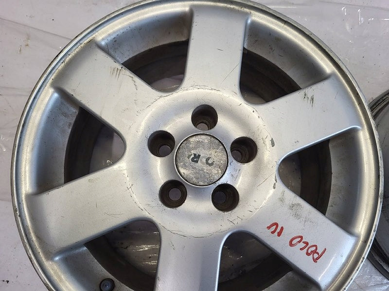 4x Alufelge 15 Zoll 7.0" 5x100 35ET Silber VW Golf I Polo Iv Rim Wheel FEL2746412276rc