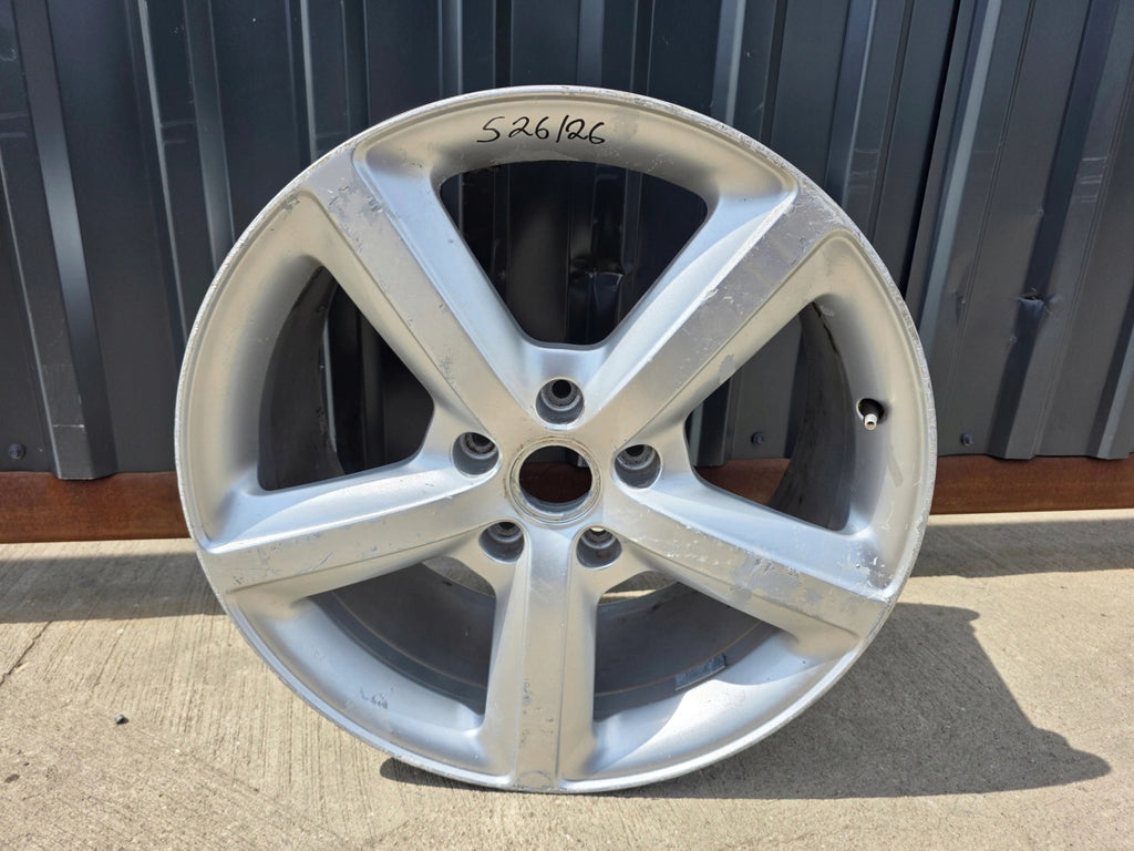 1x Alufelge 20 Zoll 9.0" 5x130 60ET Glanz Silber 4L0601025H Audi I Rim Wheel FEL6678671424qq