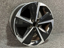 Load image into Gallery viewer, 1x Alufelge 17 Zoll 7.5" 5x108 44ET Glanz Schwarz 9847065380 Opel Astra L FEL4984253839cd