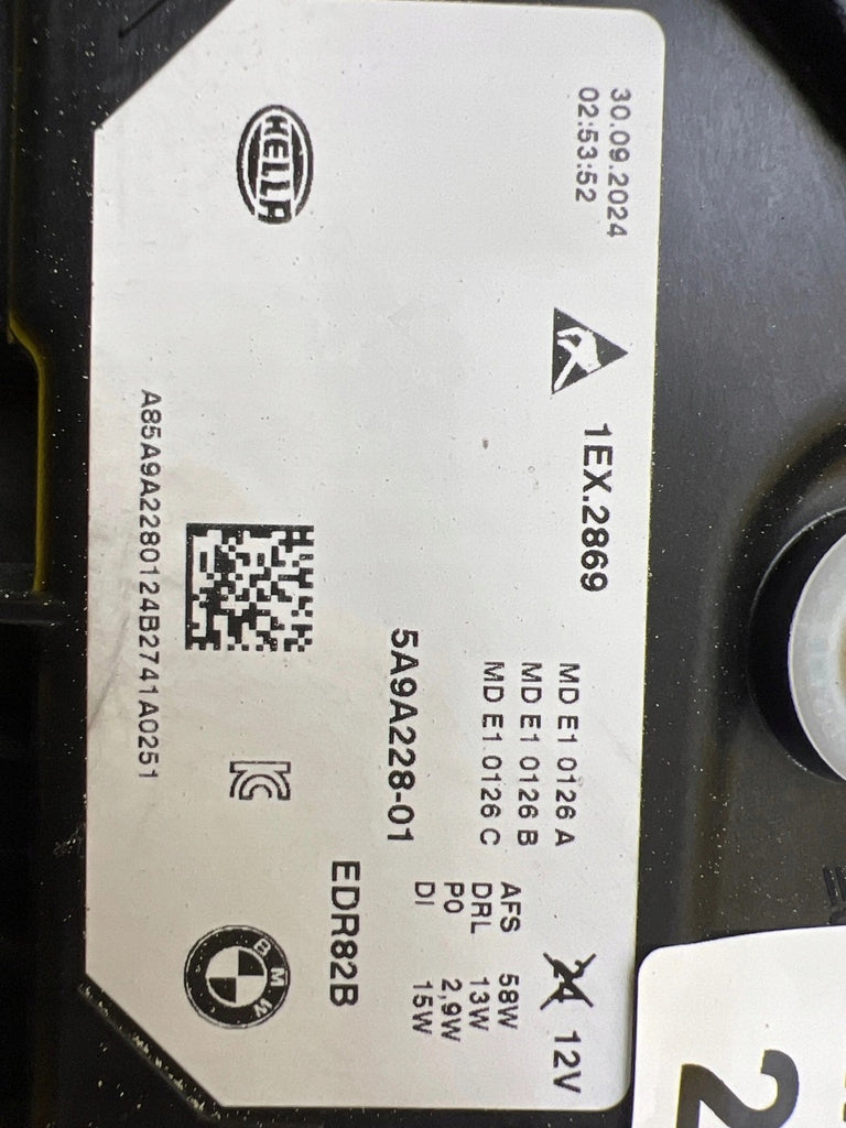 Frontscheinwerfer BMW X1 5A9A228-01 LED Rechts Scheinwerfer Headlight SCH1951774610cv