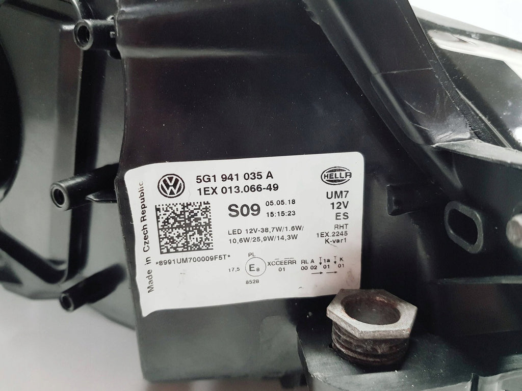 Frontscheinwerfer VW Golf VII 5G1941035 LED Links Scheinwerfer Headlight SCH6261025573qd