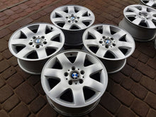 Laden Sie das Bild in den Galerie-Viewer, 4x Alufelge 16 Zoll 7.0" 5x120 47ET Glanz Silber 1094498 BMW 3 E36 E46 1 E87 I FEL8598951737dk