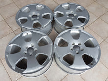Load image into Gallery viewer, 4x Alufelge 17 Zoll 7.5" 5x112 56ET Glanz Silber Audi A3 Rim Wheel FEL3853102177hv