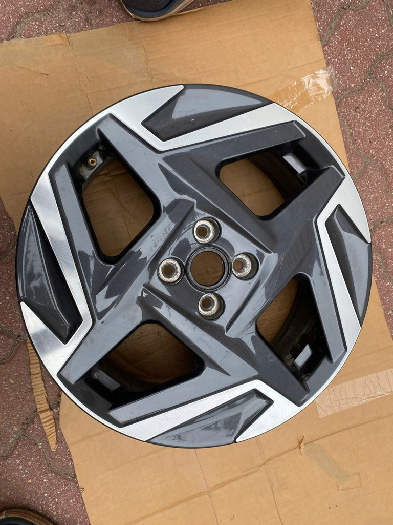 1x Alufelge 17 Zoll 6.5" 4x100 50ET Glanz Graphit 52910-Q0430 Hyundai Bayon Mg FEL5846031370zl