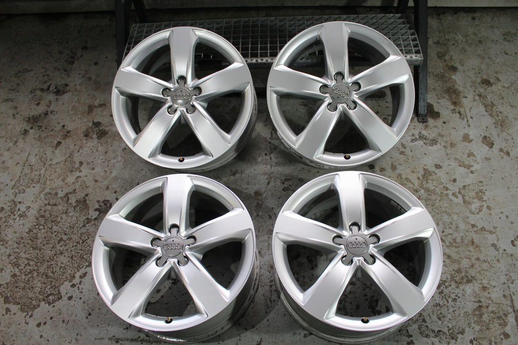 4x Alufelge 18 Zoll 7.5" 5x112 37ET Glanz Silber 4G0601025 Audi A6 C7 Rim Wheel FEL7623967221od