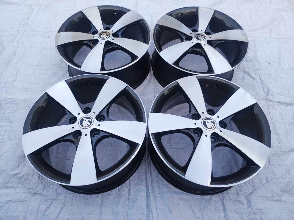 4x Alufelge 17 Zoll 7.0" 5x112 54ET 1Z0601025D Mg Superb I Rim Wheel FEL7278419284hd