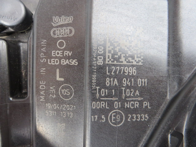 Frontscheinwerfer Audi Q2 81A941011 LED Links Scheinwerfer Headlight SCH3177044320yd