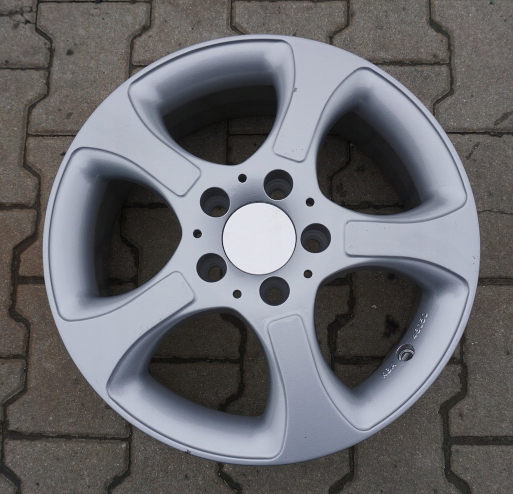 4x Alufelge 16 Zoll 6.0" 5x112 46ET Schwarz Audi Rim Wheel FEL8463641249fs
