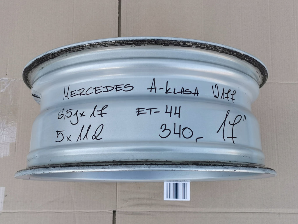 1x Alufelge 17 Zoll 6.5" 5x112 44ET A1774010300 Mercedes-Benz W177 Rim Wheel