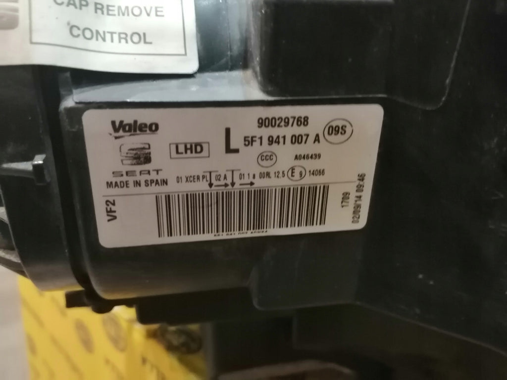 Frontscheinwerfer Seat Leon 5F1941007A LED Links Scheinwerfer Headlight