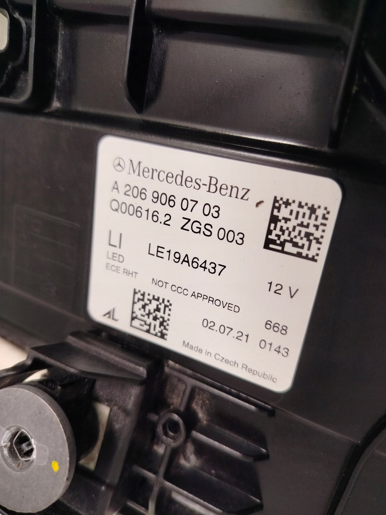 Frontscheinwerfer Mercedes-Benz W206 A2069060703 Full LED Links Headlight SCH8727023670bm