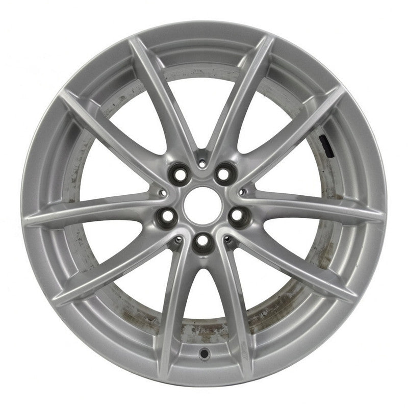 1x Alufelge 18 Zoll 7.0" 5x112 22ET Glanz Silber 6880047 BMW X3 G01 G02