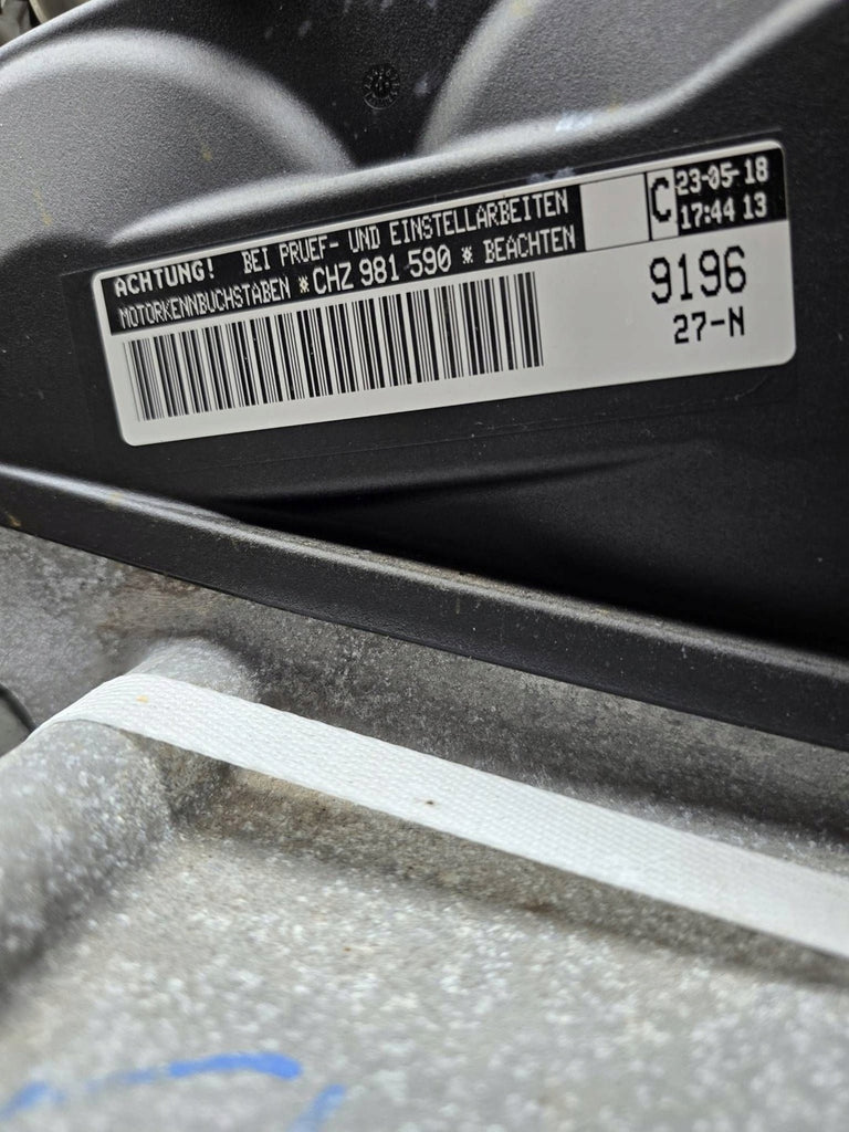 Motor Audi Seat Skoda VW CHZC 1.0 TSI 110PS 81kW 79TKm 2018 Benzin Komplett