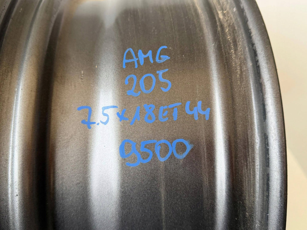 1x Alufelge 18 Zoll 44ET Glanz Grau A2054019500 Mercedes-Benz W205 Rim Wheel FEL6153157075im