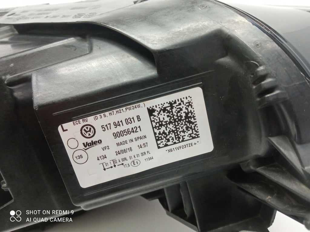 Frontscheinwerfer VW Sportsvan 517941031B Xenon Links Scheinwerfer Headlight
