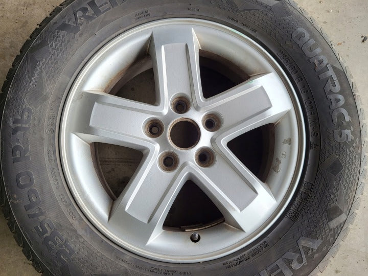 1x Alufelge 16 Zoll 6.5" 5x114.3 41ET 52910-1F250 Kia Sportage Ii Rim Wheel FEL8117935508ui