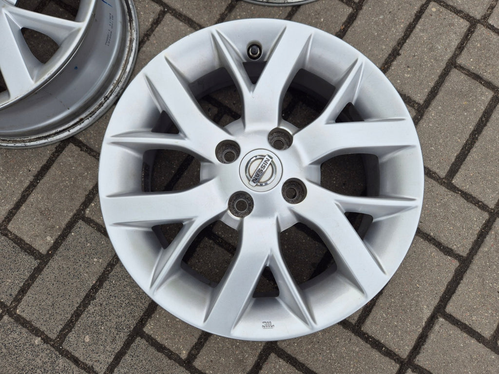 4x Alufelge 15 Zoll 5.5" 4x100 40ET Glanz Silber 87169090 Nissan Micra I FEL7060816306ou