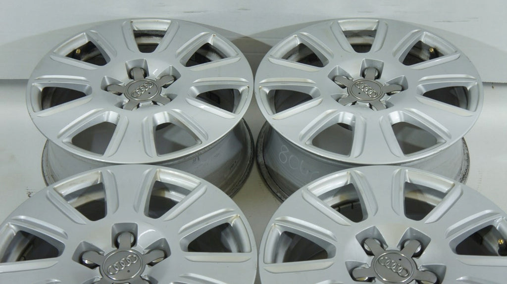 1x Alufelge 16 Zoll 6.5" 5x112 33ET Silber 8U0601025Q Audi Rim Wheel