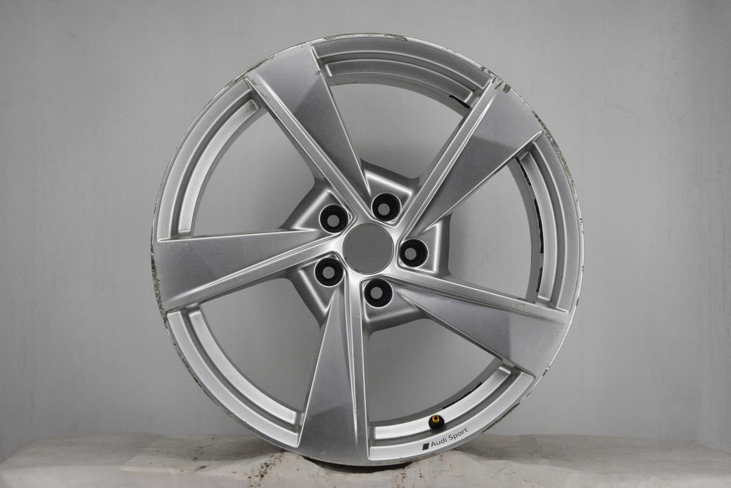 1x Alufelge 19 Zoll 8.5" 5x112 40ET Glanz Silber 8W0601025 Audi Rim Wheel