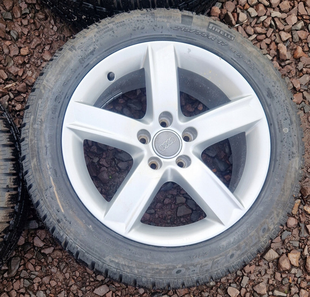 4x Alufelge 17 Zoll 7.0" 5x112 34ET Audi A6 C6 Rim Wheel FEL8622959834er