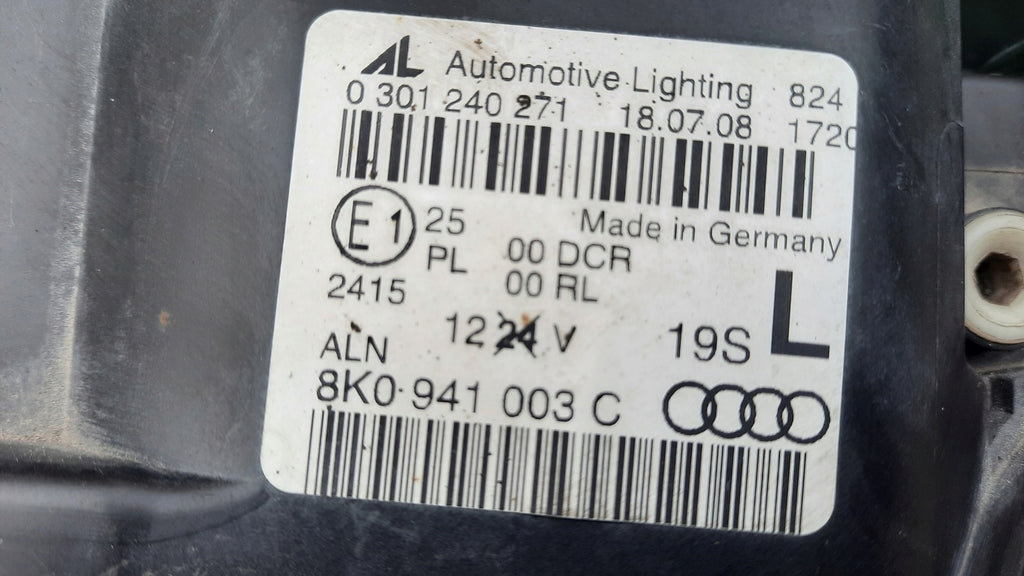 Frontscheinwerfer Audi A4 B8 8K0941003C Xenon Links Scheinwerfer Headlight