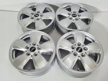 Load image into Gallery viewer, 4x Alufelge 15 Zoll 5.5" 5x112 46ET Glanz Silber 6855101 Mini Rim Wheel FEL6463992510ih