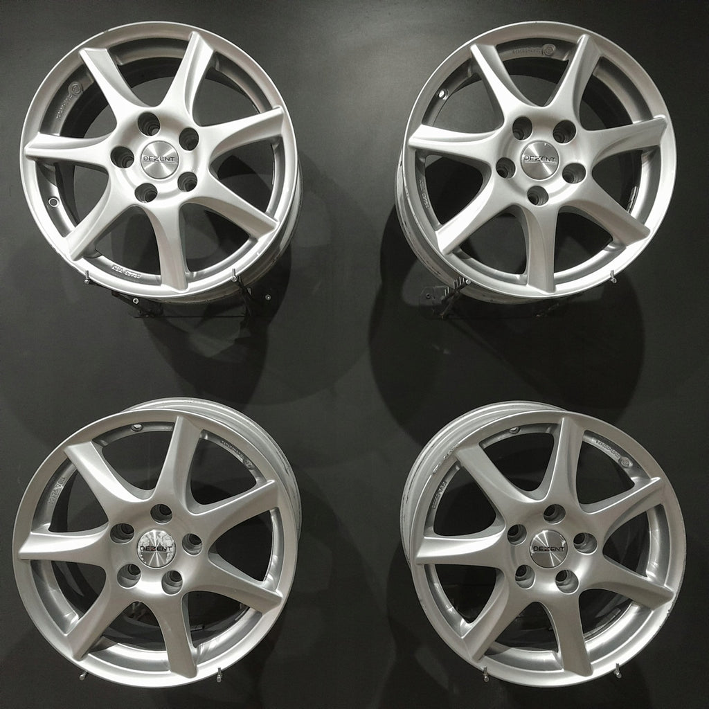 4x Alufelge 16 Zoll 6.5" 5x114.3 50ET Glanz KBA52730 F601150 Hyundai Ioniq FEL3641921969tg