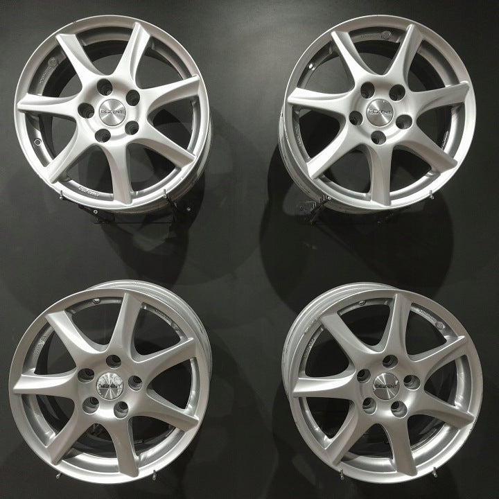 4x Alufelge 16 Zoll 6.5" 5x114.3 50ET Glanz KBA52730 F601150 Hyundai Ioniq FEL3641921969tg