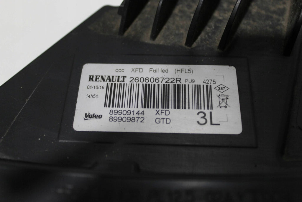 Frontscheinwerfer Renault Talisman 260606722R 89909872 LED Links Headlight SCH2076290586ta