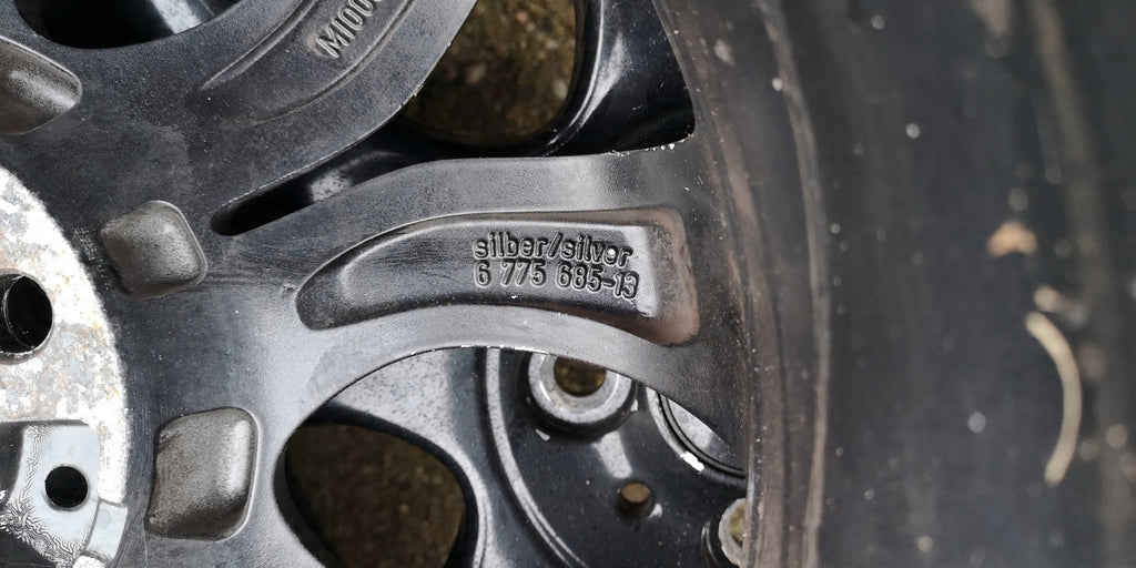 3x Alufelge 17 Zoll 7.0" 4x100 48ET Glanz Schwarz 6775801-13 6775685-13 Mini R56