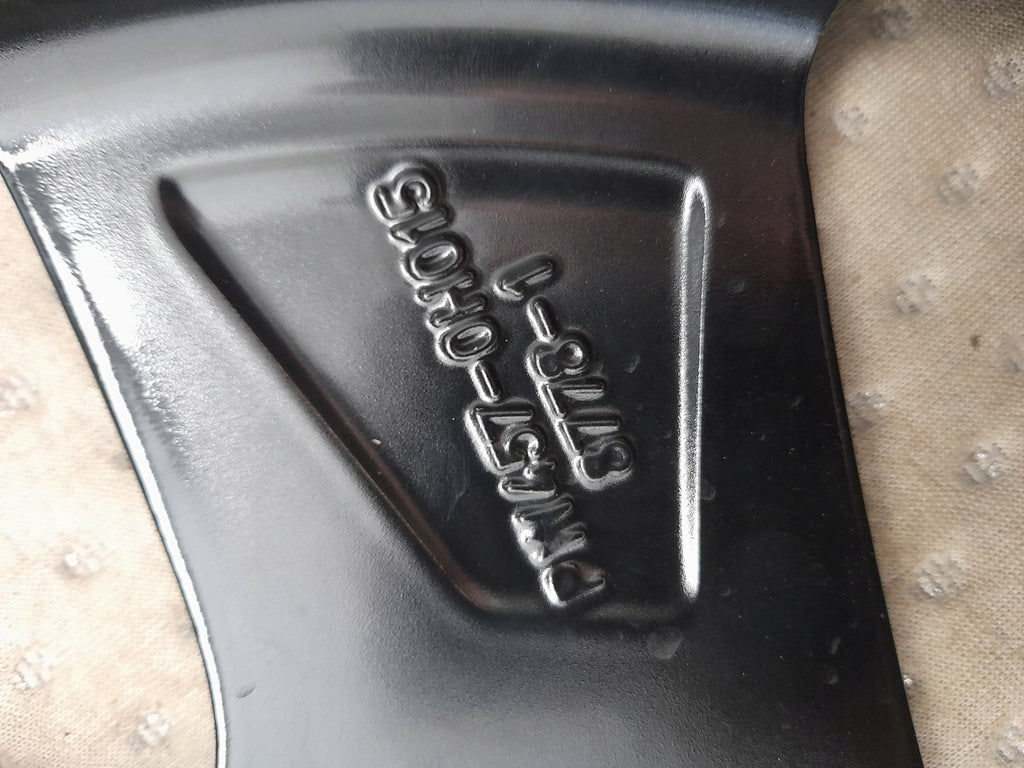 1x Alufelge 17 Zoll 5.0" 4x100 40ET Glanz Schwarz PW457-0H015 Toyota Rim Wheel