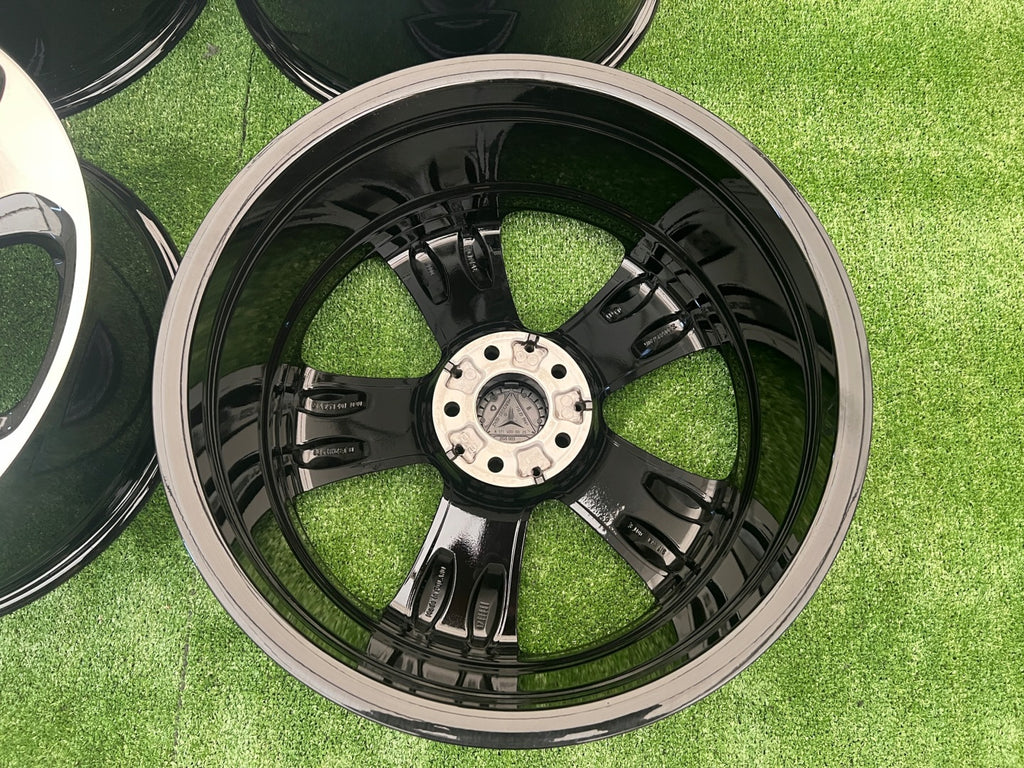 4x Alufelge 19 Zoll 8.0" 5x112 38ET Glanz Schwarz A2534011000 Mercedes-Benz Vito FEL9970241784rb