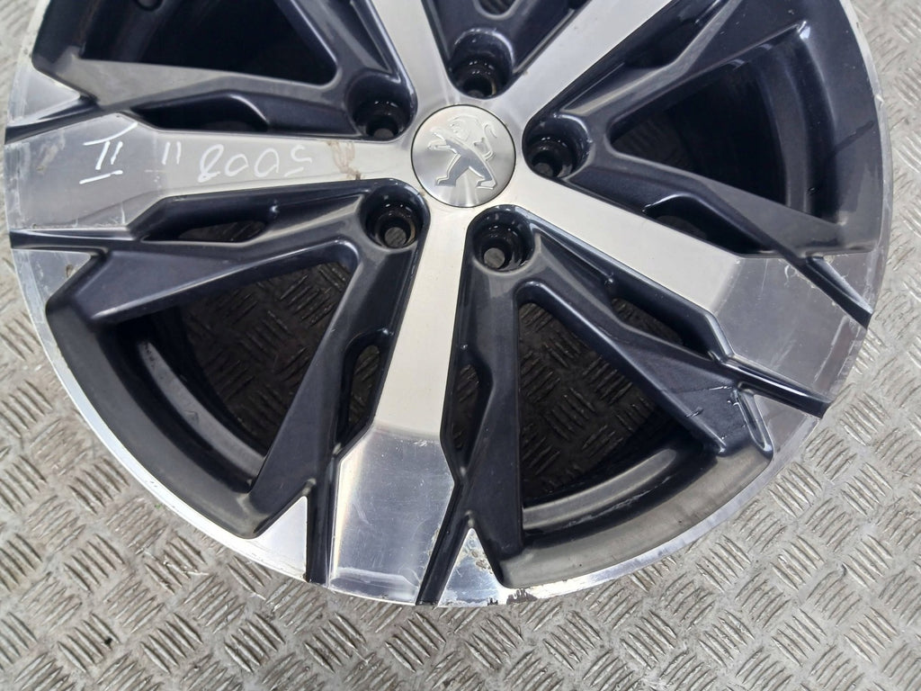 1x Alufelge 18 Zoll 5x108 49ET 9811635077 Peugeot 5008 Ii Rim Wheel FEL9661797106ur
