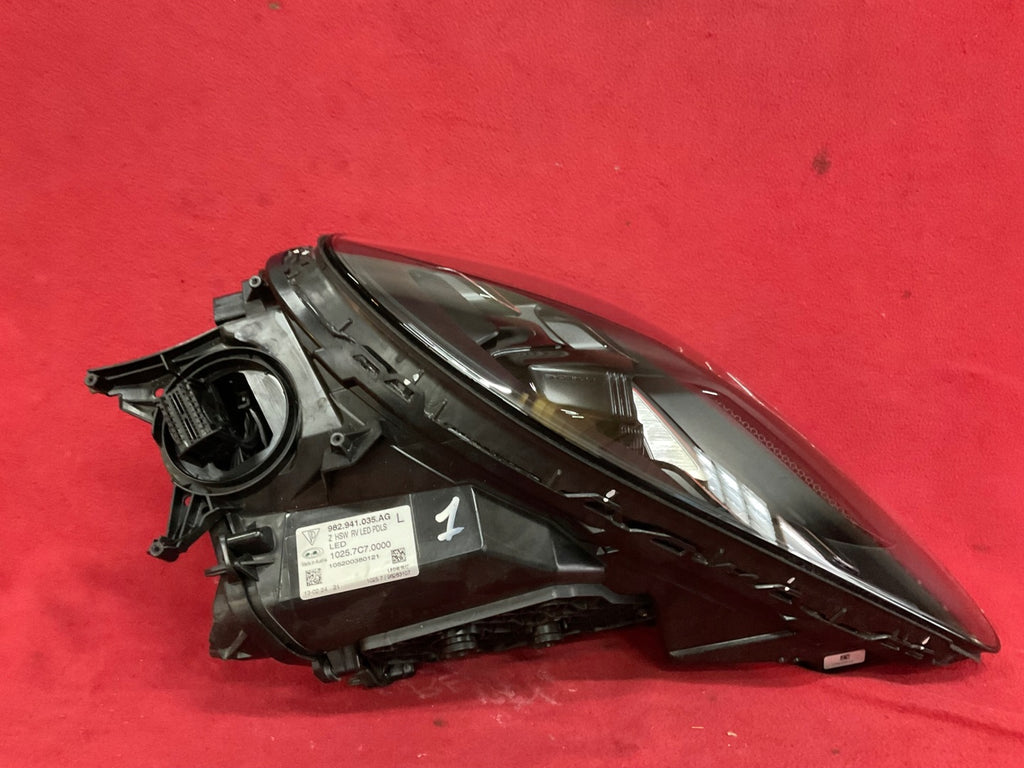 Frontscheinwerfer Porsche 718 Cayman 982941035AG LED Links Headlight SCH1452183684sd