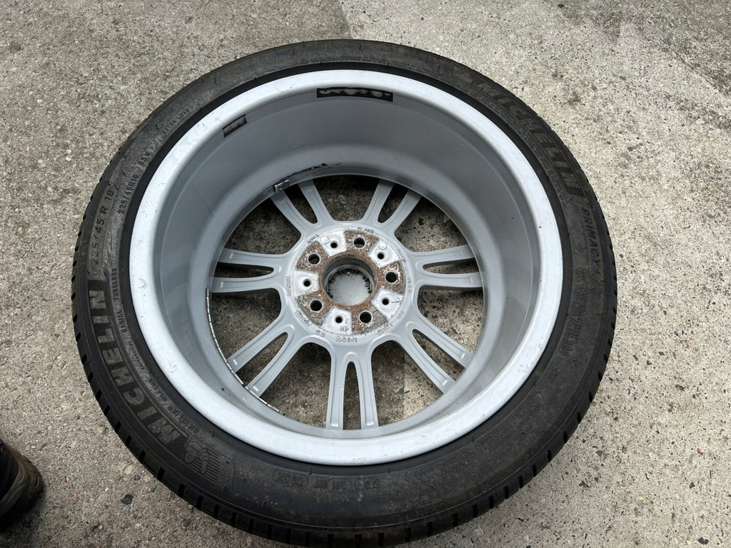 1x Alufelge 18 Zoll 8.0" 5x114.3 20ET Glanz Silber 2283905 BMW E93 E60 E90 FEL1091237857ph