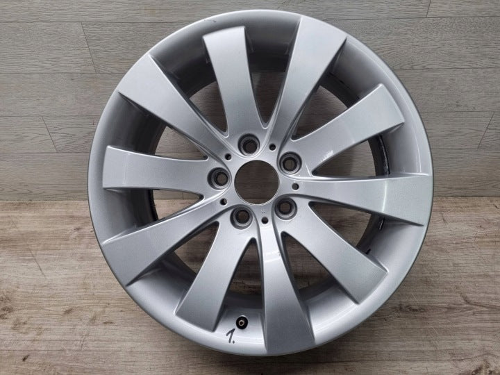 1x Alufelge 18 Zoll 8.0" 5x120 30ET Glanz Silber BMW 5 F10 F07 Rim Wheel FEL6014557482wv