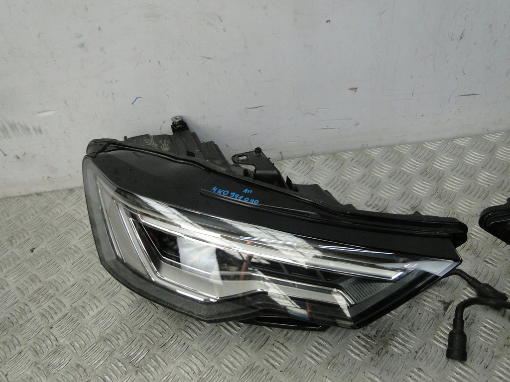 Frontscheinwerfer Audi A6 C8 4K0941040 4K0941039 LED Ein Satz Headlight SCH8695534530cj