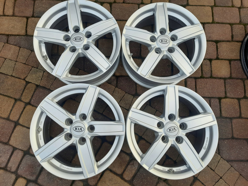 4x Alufelge 16 Zoll 6.5" 5x114.3 31 5ET KBA49165 Kia Sportage Rim Wheel FEL4544341289ft