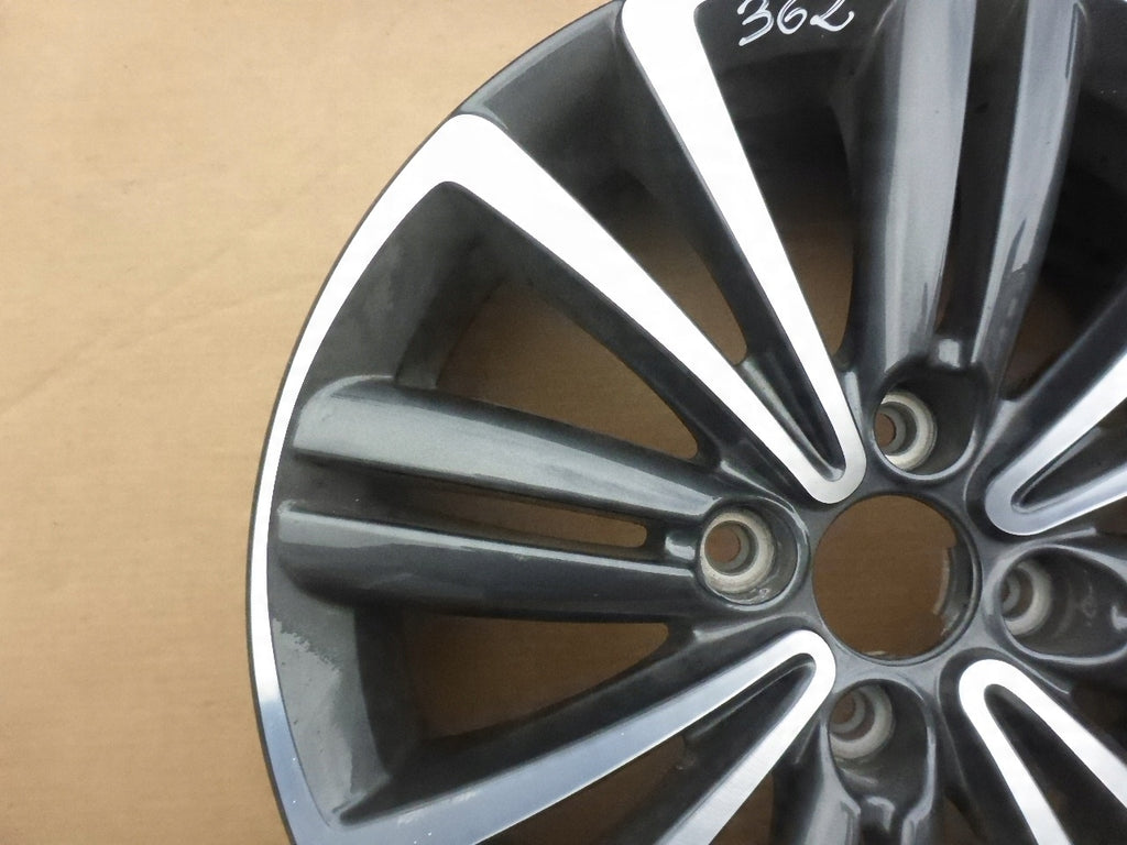 1x Alufelge 16 Zoll 6.0" 4x108 27ET Glanz 9677100677 Citroën C3 301 Rim Wheel