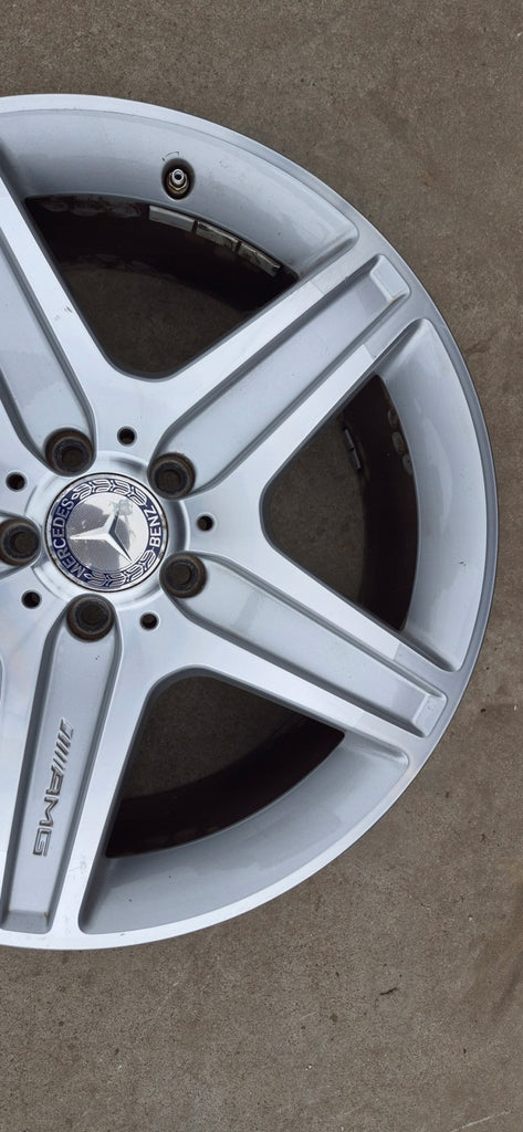 1x Alufelge 19 Zoll 8.5" 5x112 52ET Glanz Silber A2044010904 Mercedes-Benz W204 FEL5540490413ps