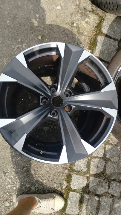 1x Alufelge 19 Zoll 8.0" 5x112 575601025AS Seat Rim Wheel FEL8207961561mh