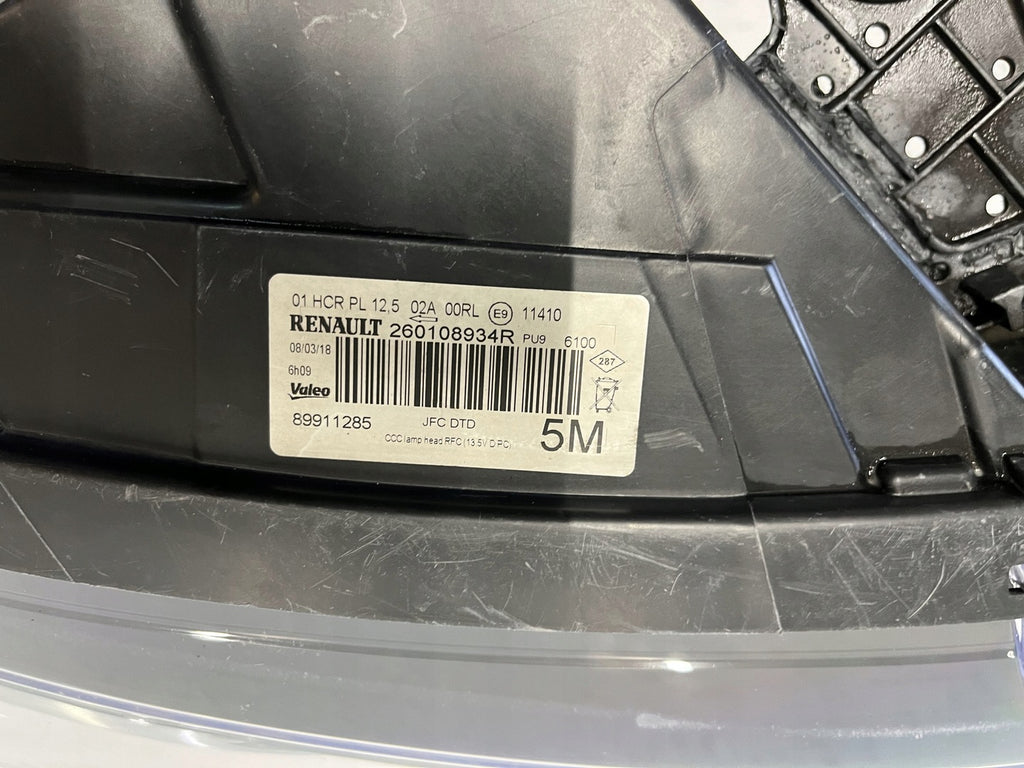 Frontscheinwerfer Renault Espace V 260108934R Rechts Scheinwerfer Headlight SCH7798910326ds