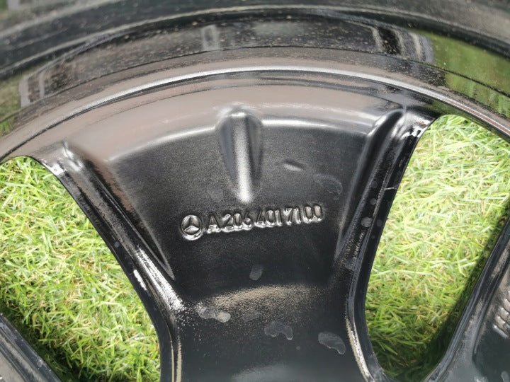 1x Alufelge 17 Zoll 7.0" 5x112 44 5ET Glanz Schwarz A2064017100 Mercedes-Benz FEL1305419655ik