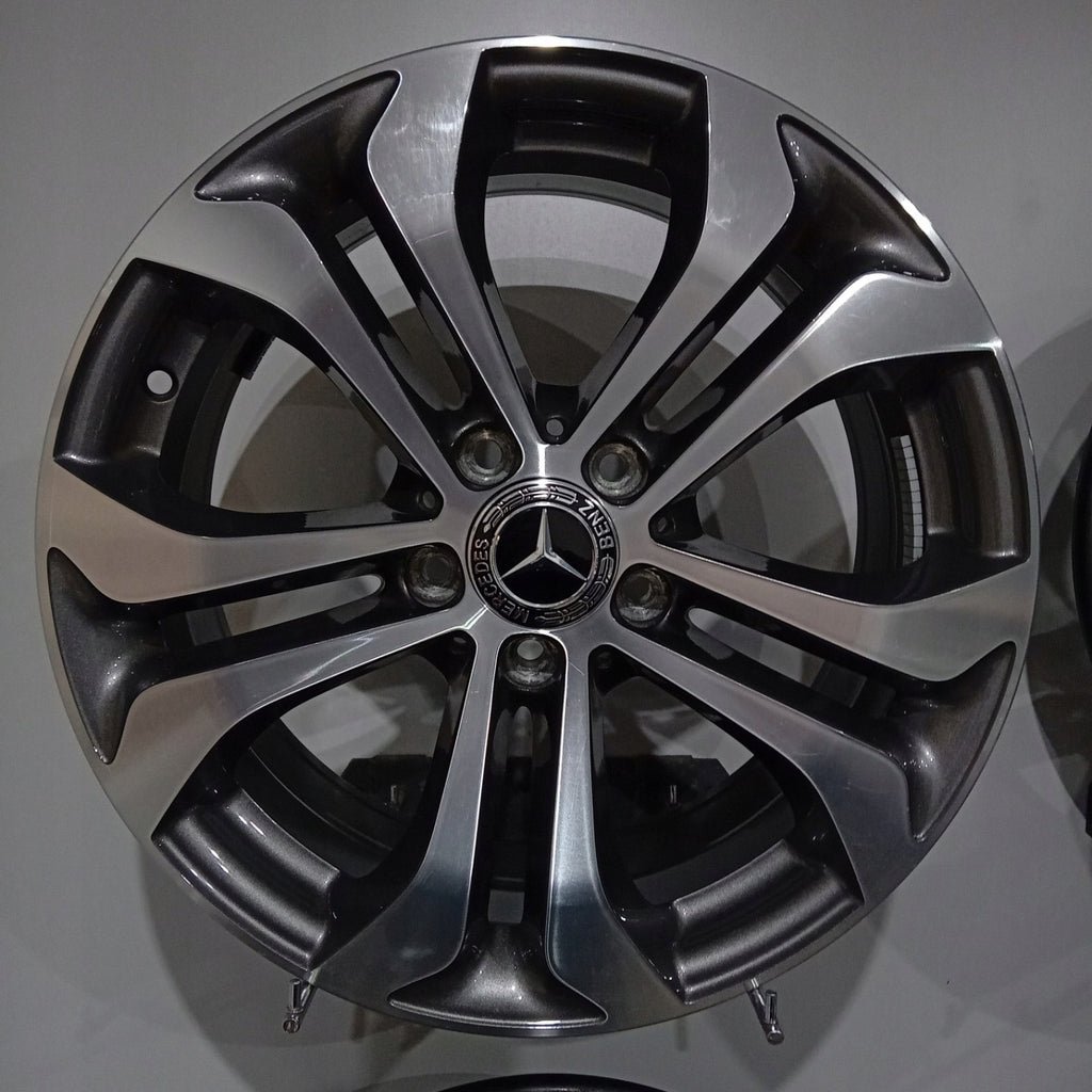4x Alufelge 17 Zoll 7.5" 5x112 36ET A2534010600 Mercedes-Benz Glc X253 Rim Wheel FEL6157425658bi
