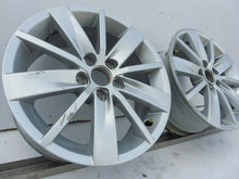 Load image into Gallery viewer, 1x Alufelge 15 Zoll 6.0&quot; 5x100 40ET 6C0601025H VW Polo Rim Wheel