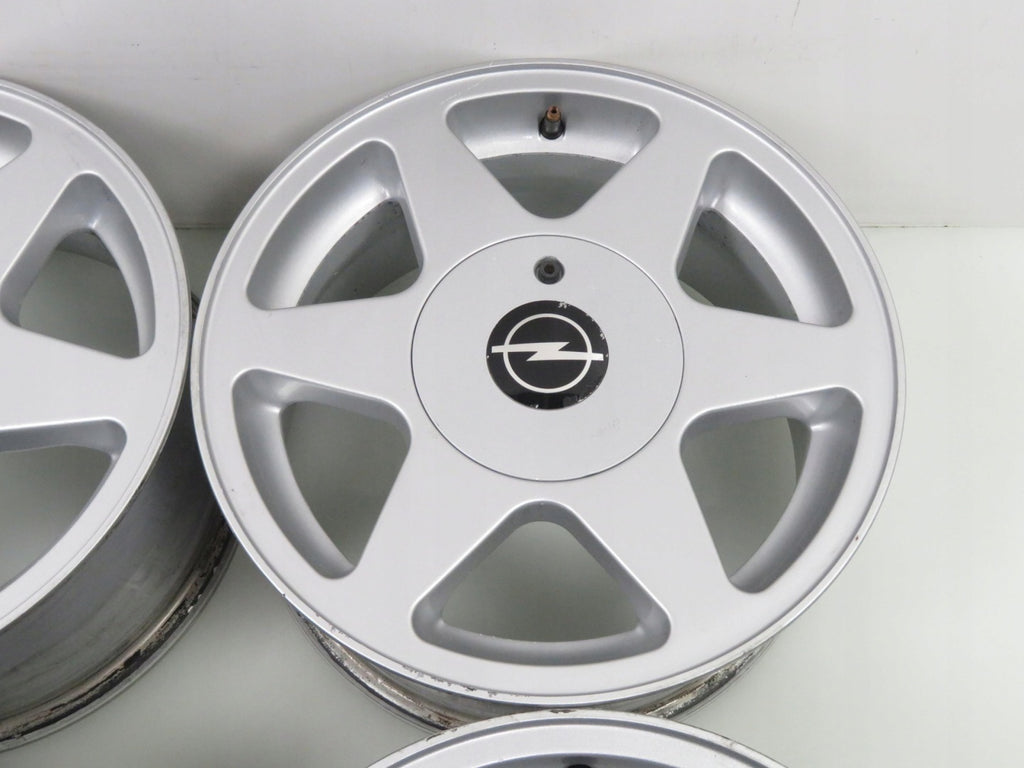 4x Alufelge 15 Zoll 7.0" 5x110 33ET Glanz Silber KBA42428 Opel Vectra Rim Wheel FEL7226772346am