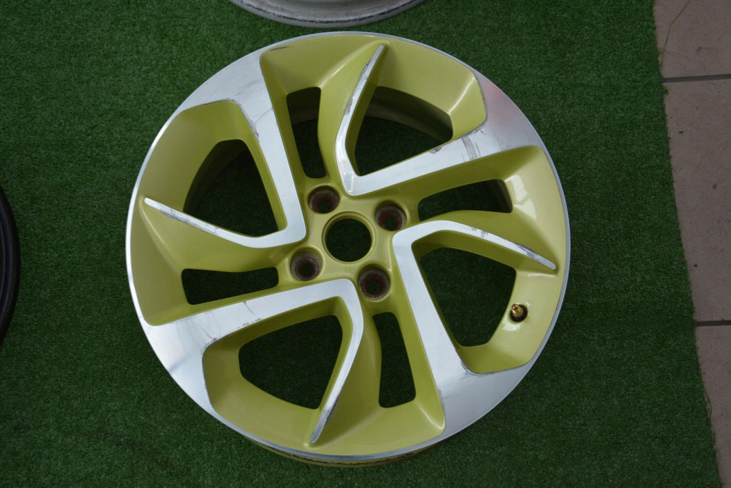 1x Alufelge 16 Zoll 6.5" 4x100 40ET Glanz OP078 Opel Rim Wheel FEL4480748143bw