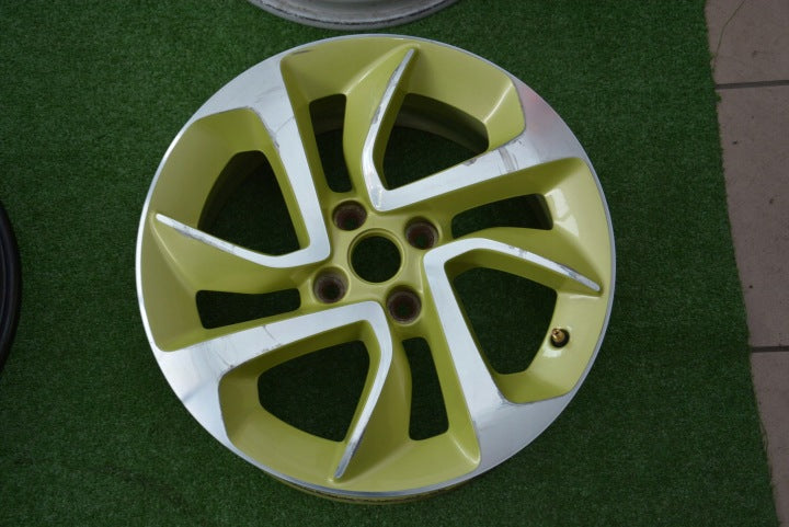 1x Alufelge 16 Zoll 6.5" 4x100 40ET Glanz OP078 Opel Rim Wheel FEL4480748143bw